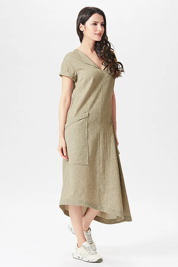 Платье DIMMA, хаки - фото 2