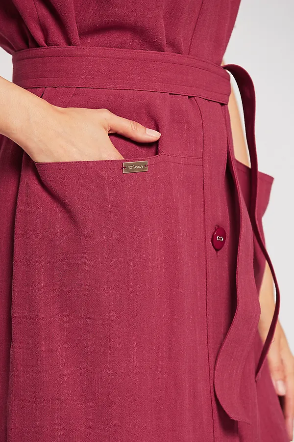 Платье DIMMA, брусничный - фото 2