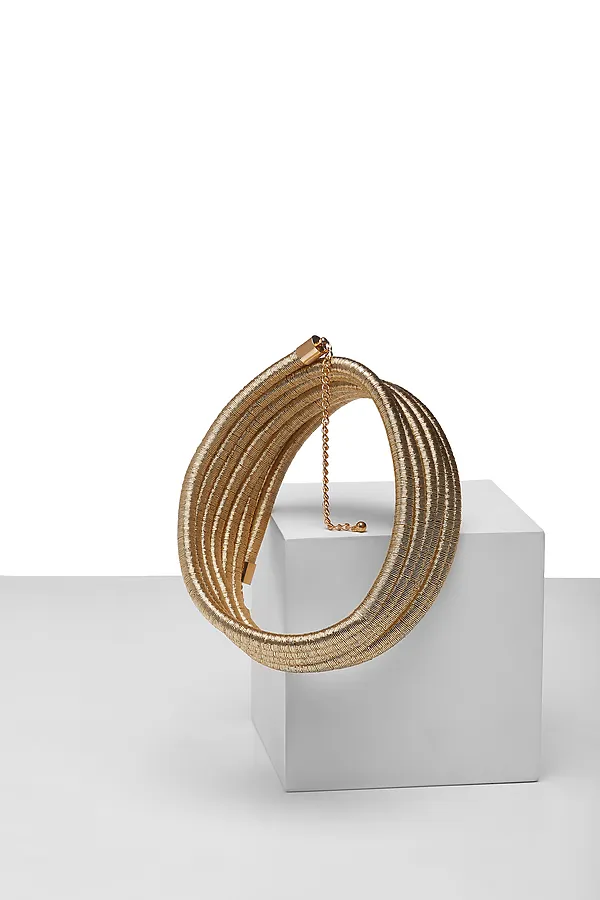 Колье трансформер Межгалактический Тренд Nothing But Love, золотистый - фото 2