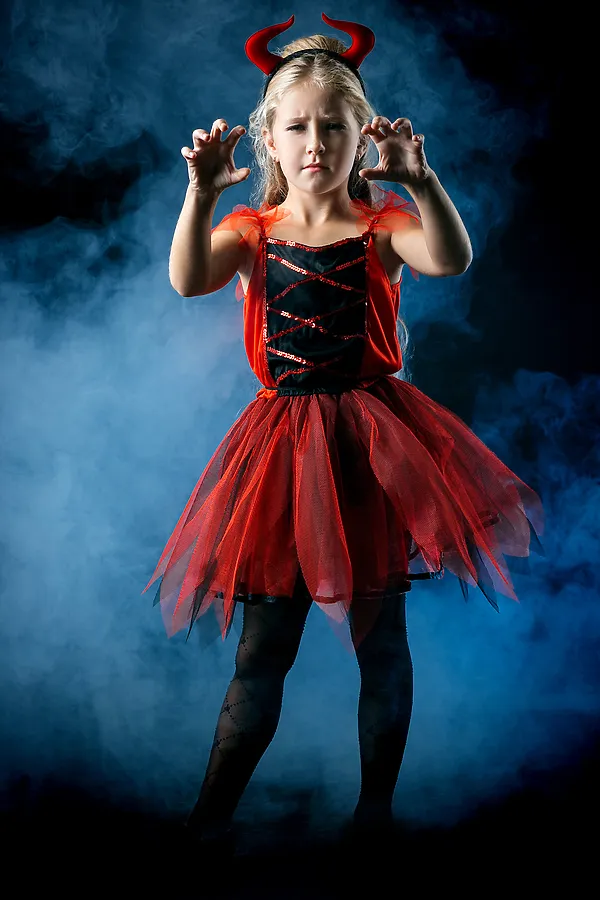 Костюм Чертенка LA MASCARADE, черный, красный - фото 2