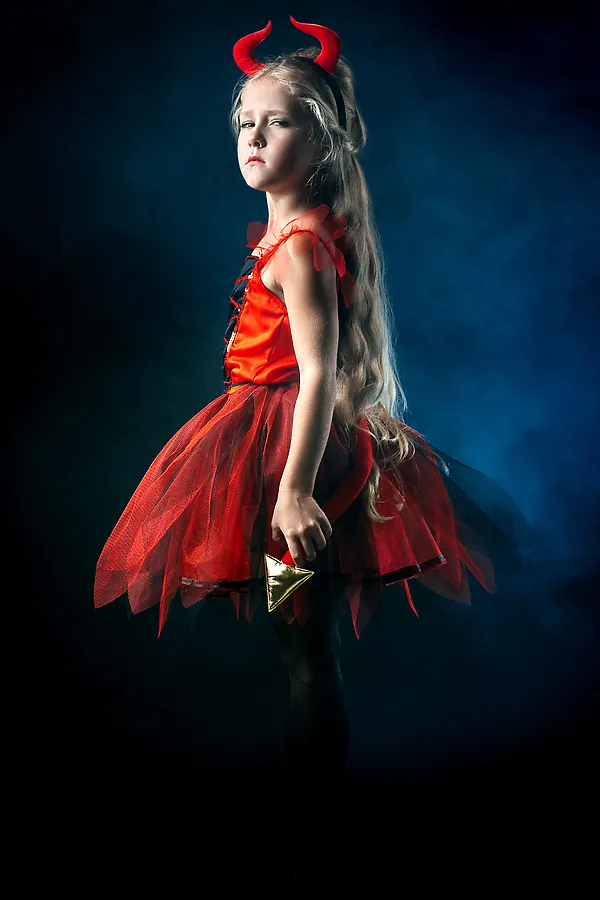 Костюм Чертенка LA MASCARADE, черный, красный - фото 2