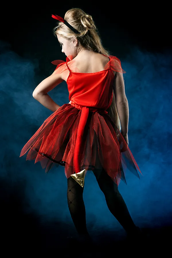 Костюм Чертенка LA MASCARADE, черный, красный - фото 2