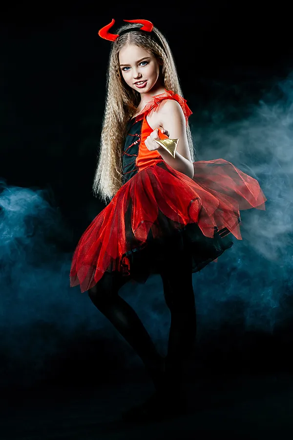 Костюм Чертенка LA MASCARADE, черный, красный - фото 2