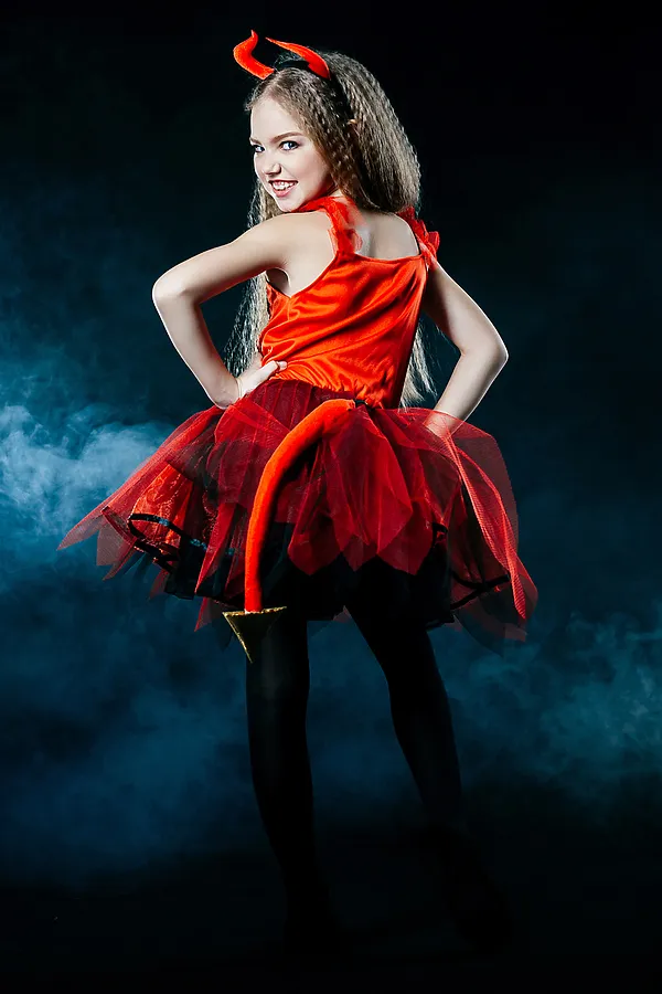 Костюм Чертенка LA MASCARADE, черный, красный - фото 2