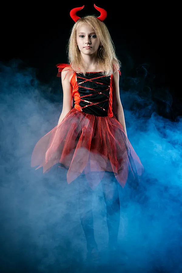 Костюм Чертенка LA MASCARADE, черный, красный - фото 2