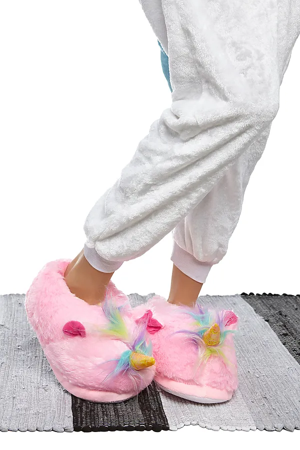Тапочки домашние "Южный парк" КРАСНАЯ ЖАРА, белый, глубокий розовый, золотистый - фото 2