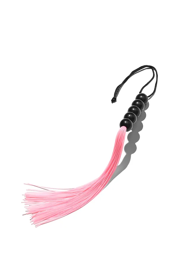 Плетка "Молчание" LE CABARET, черный, розовый - фото 2