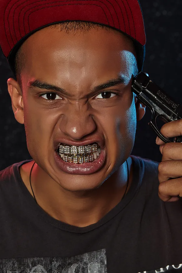 Грилзы "Легенда" Nothing But Love, лимонный - фото 2