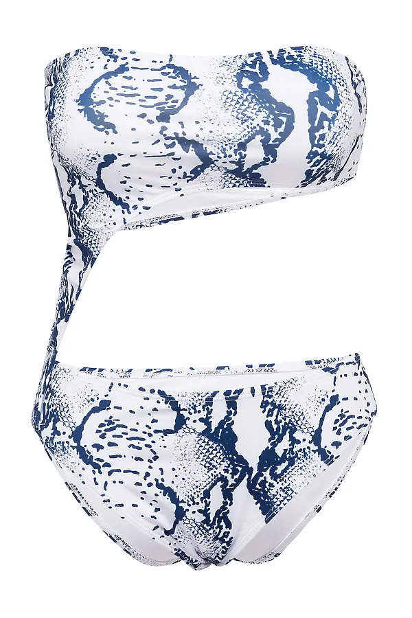 Купальник "Керкира" Nothing But Love, белый, темно-синий - фото 2