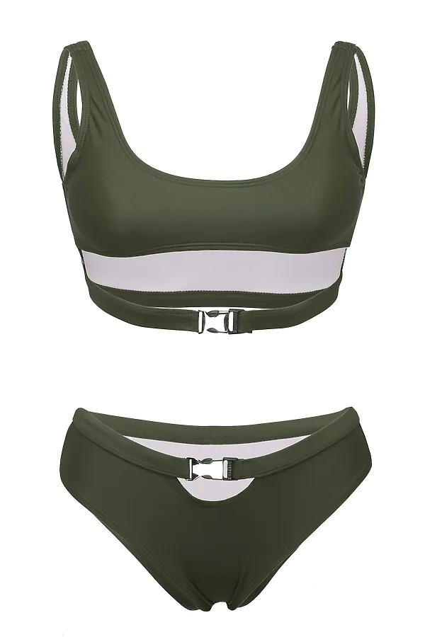 Купальник "Флорида" Nothing But Love, охотничий зеленый - фото 2