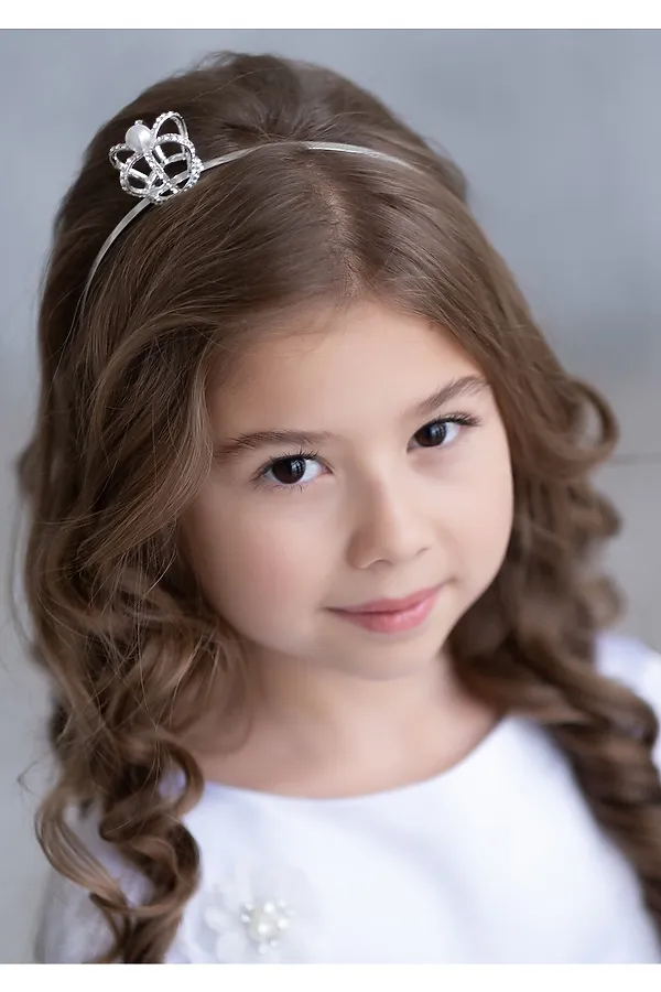 Ободок ALOLIKA, ева серебро - фото 2