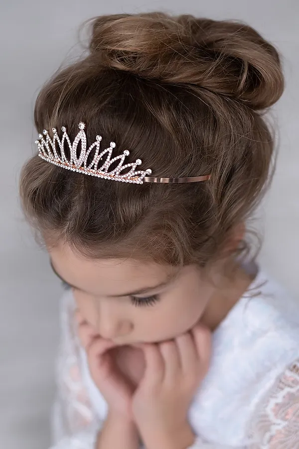 Диадема ALOLIKA, кармен роз.золото - фото 2