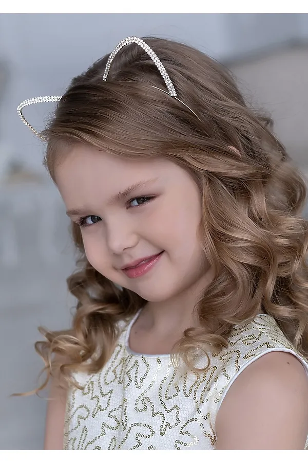 Ободок ALOLIKA, панда золото - фото 2