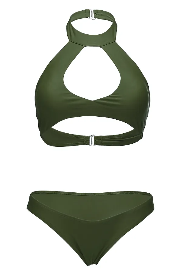 Купальник "Уик-энд на берегу океана" Nothing But Love, темно-зеленый - фото 2