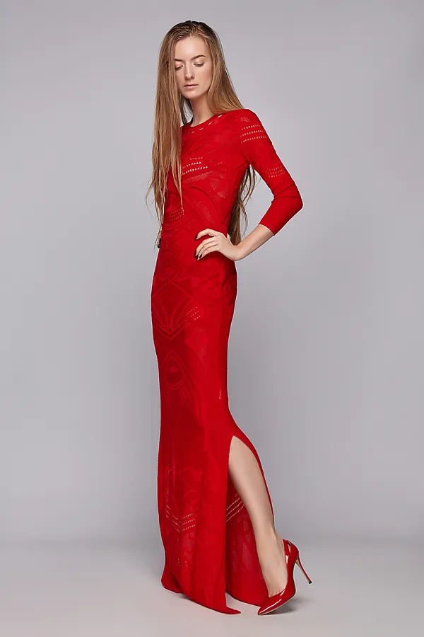 Платье "Мулен Руж" MERSADA, красный - фото 2