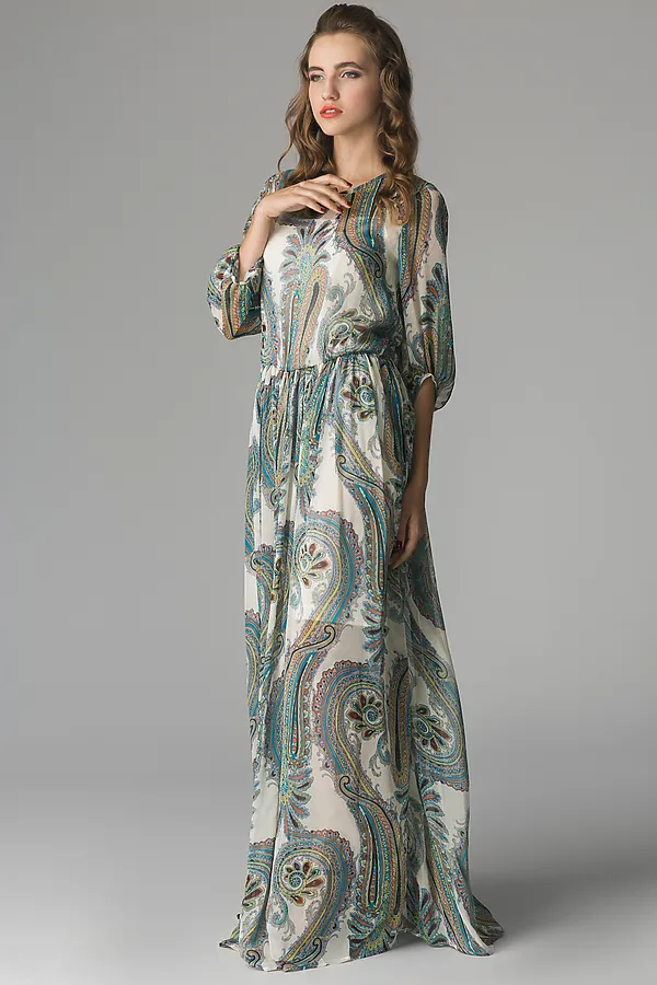 Платье MERSADA, бирюзовый - фото 2