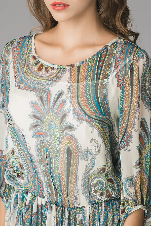 Платье MERSADA, бирюзовый - фото 2