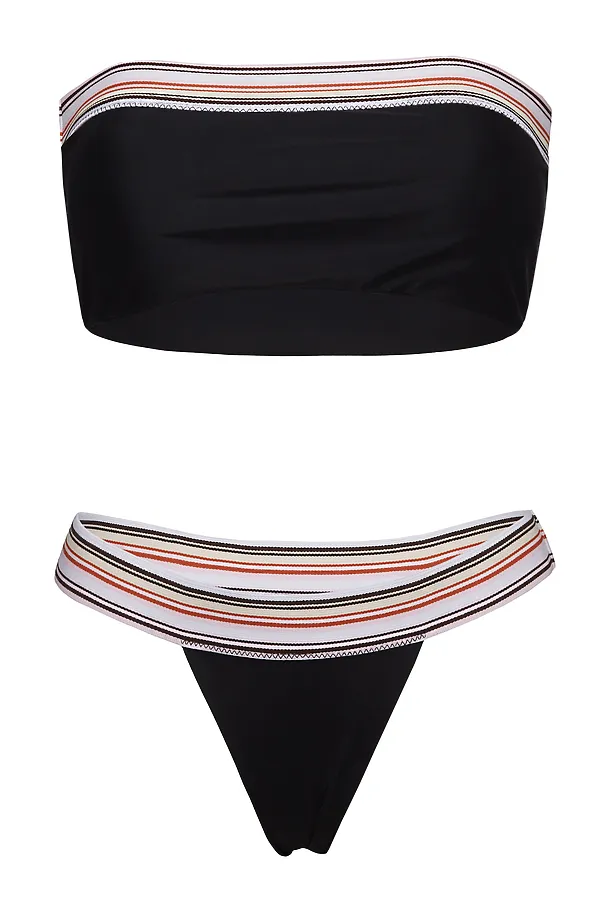 Купальник "Акапулько" Nothing But Love, черный, белый - фото 2