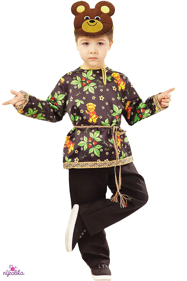 Костюм карнавальный BATIK, мишка топтыжка - фото 2