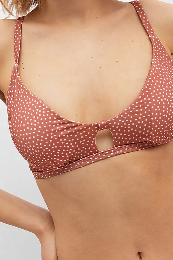 Купальник MARK FORMELLE, горошек на терракотовом - фото 2