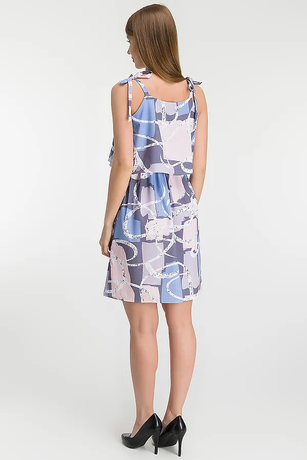 Платье TUTACHI, серый-голубой - фото 2