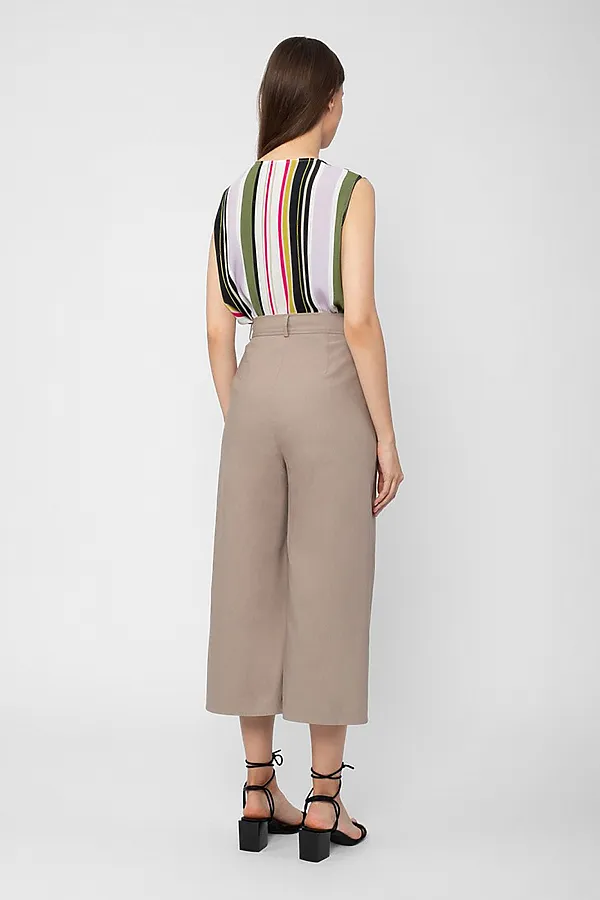 Брюки POMPA, серо-сиреневый - фото 2