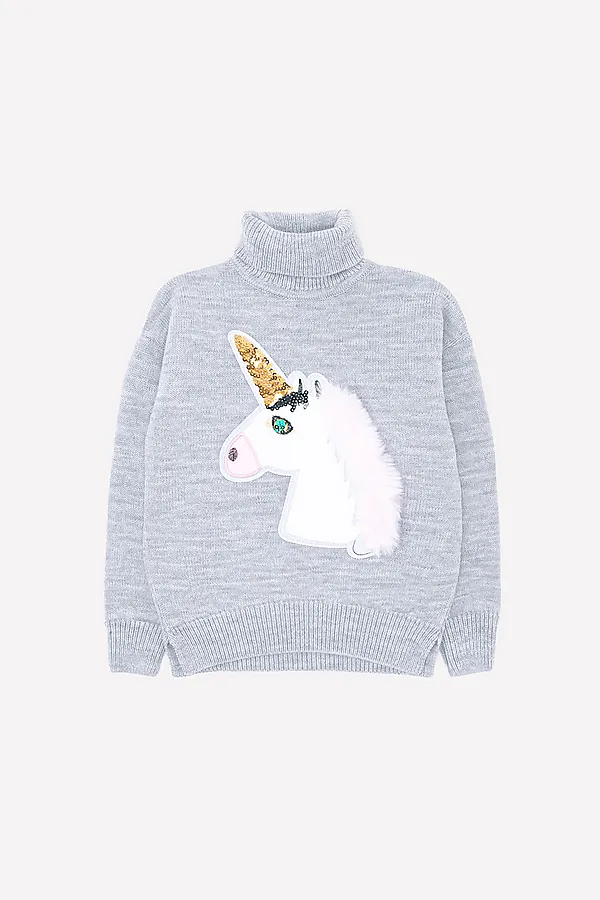 Джемпер CROCKID SALE, св.серый меланж - фото 2