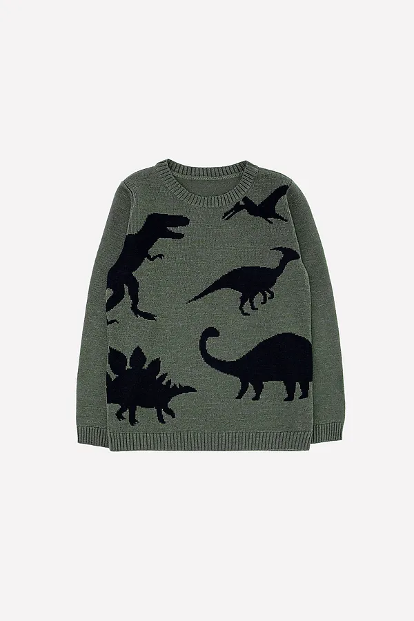 Джемпер CROCKID SALE, темный хаки - фото 2