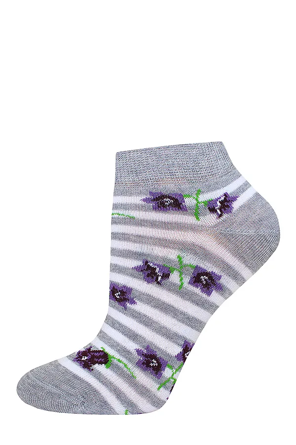 Носки БРЕСТСКИЕ, серый меланж - фото 2