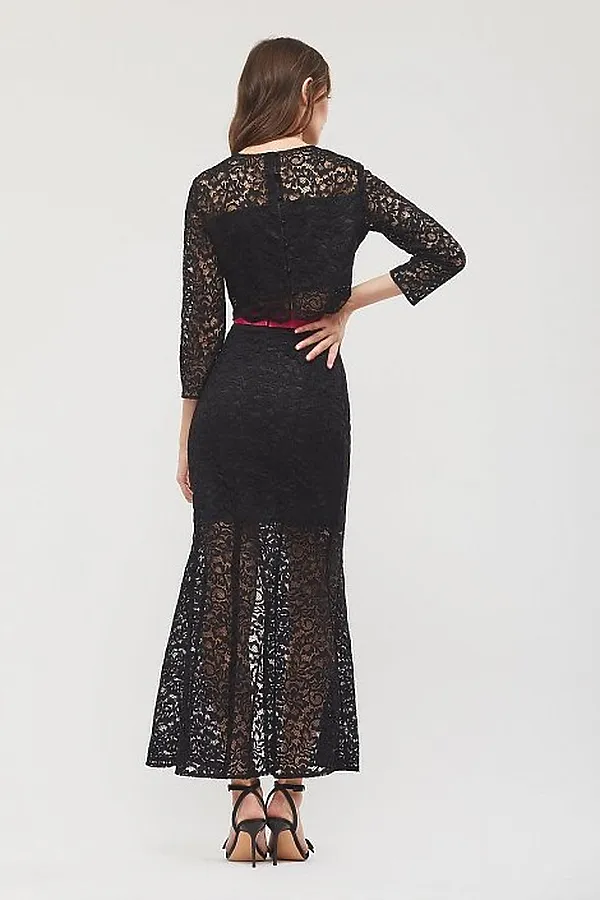 Костюм (топ+юбка) CALISTA, черный - фото 2