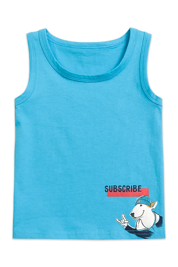 Комплект (Майка + Трусы) PELICAN, голубой - фото 2