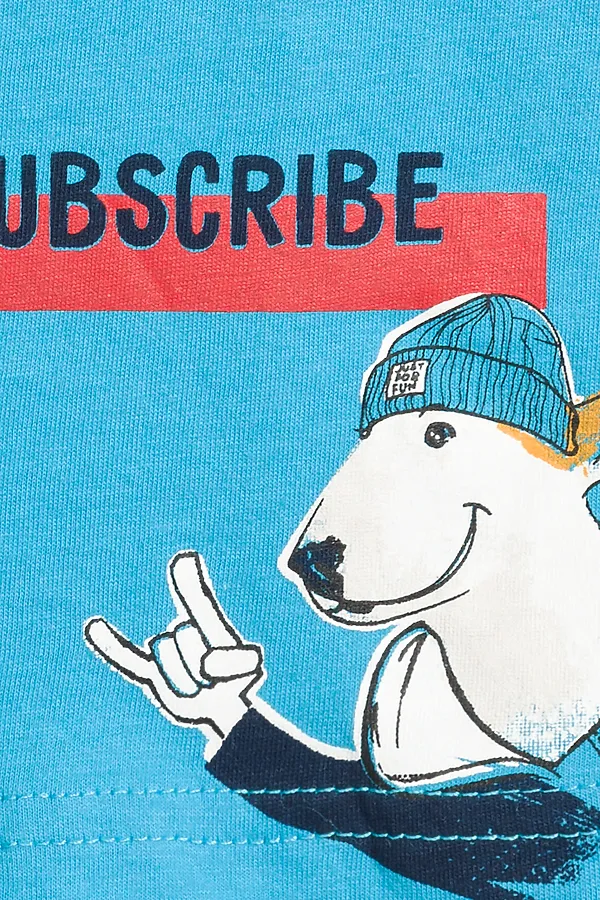 Комплект (Майка + Трусы) PELICAN, голубой - фото 2