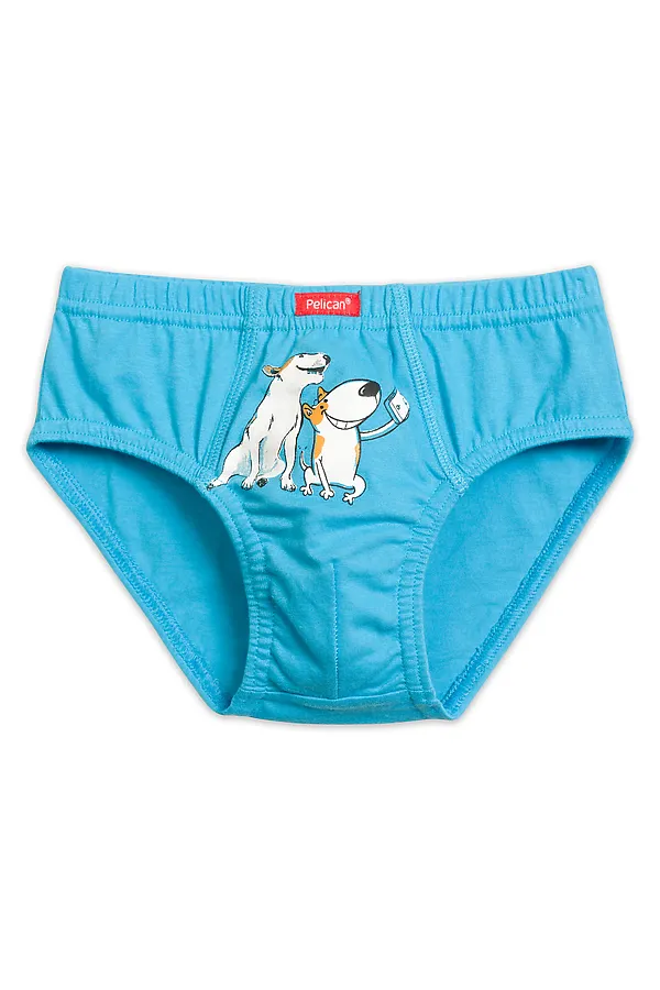 Трусы 3 шт. PELICAN, красный/голубой/темно-синий - фото 2