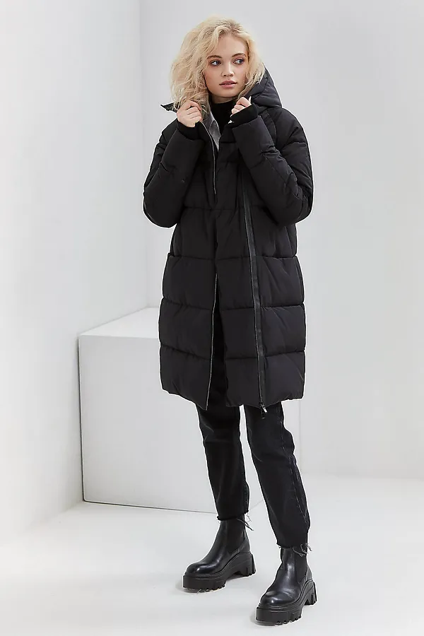 Пуховик HOOPS, черный - фото 2