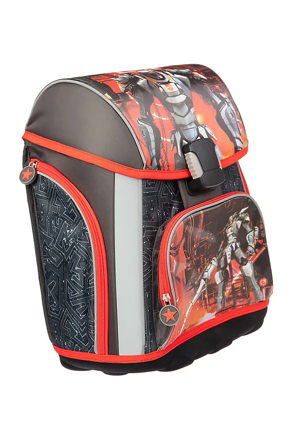 Рюкзак PLAYTODAY, черный,красный - фото 2