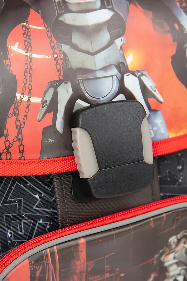 Рюкзак PLAYTODAY, черный,красный - фото 2