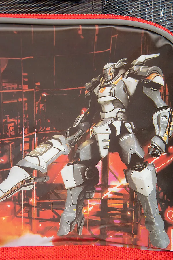 Рюкзак PLAYTODAY, черный,красный - фото 2