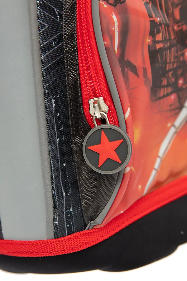 Рюкзак PLAYTODAY, черный,красный - фото 2
