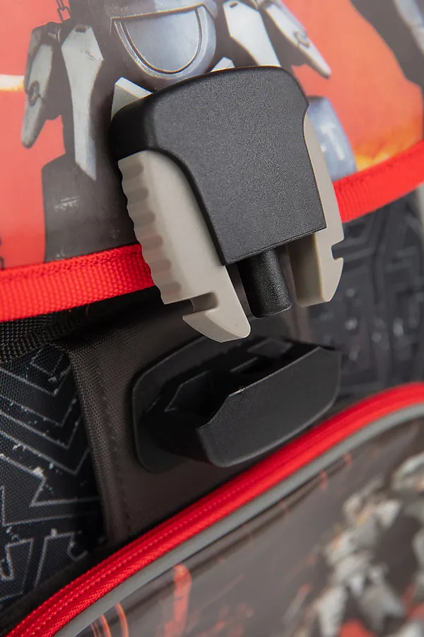 Рюкзак PLAYTODAY, черный,красный - фото 2