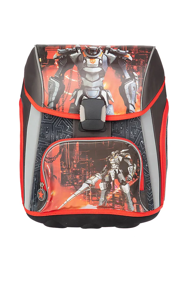 Рюкзак PLAYTODAY, черный,красный - фото 2