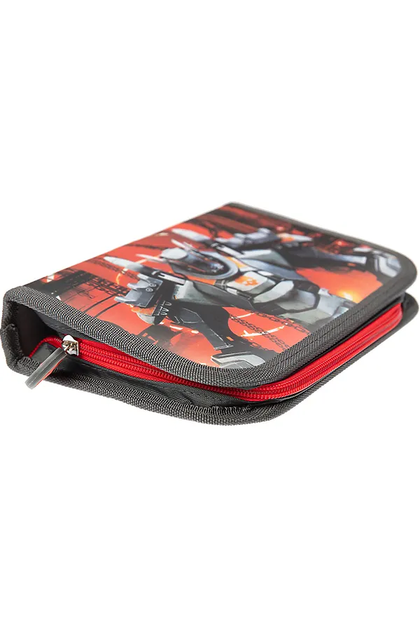 Пенал PLAYTODAY, черный,красный - фото 2