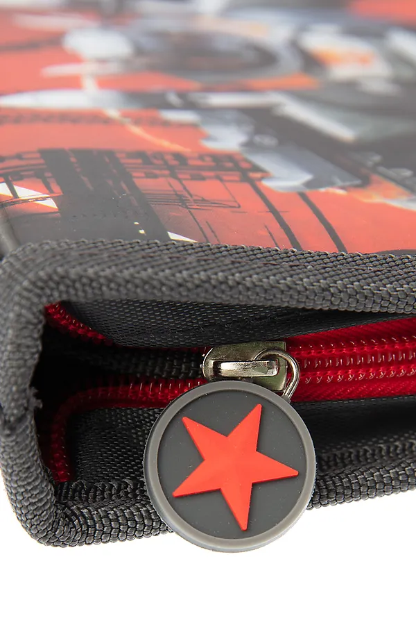 Пенал PLAYTODAY, черный,красный - фото 2