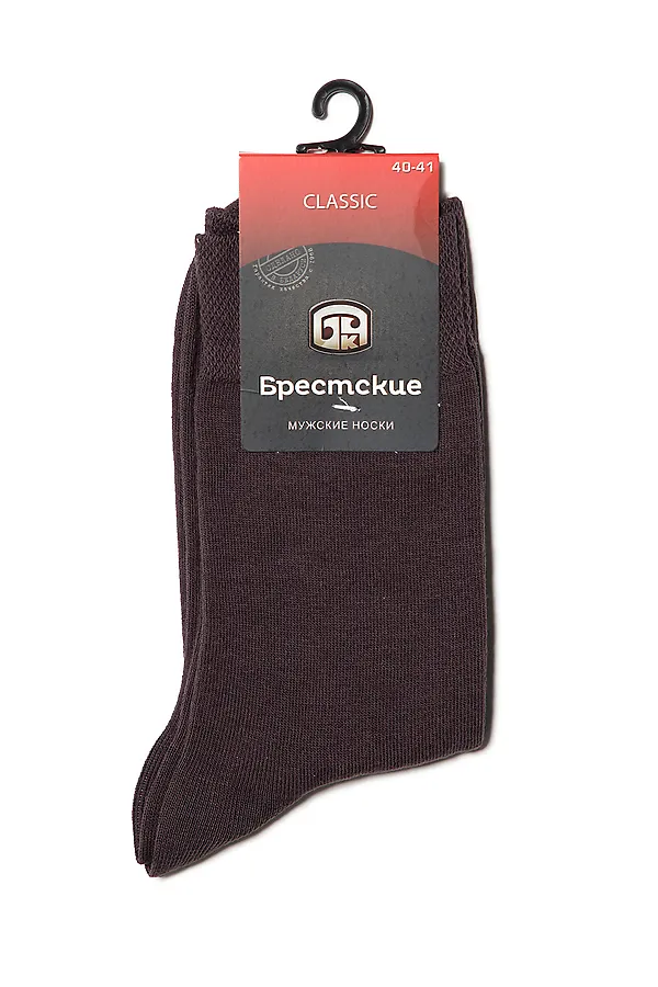 Носки БРЕСТСКИЕ, коричневый - фото 2