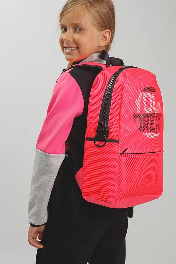 Рюкзак PLAYTODAY, фуксия, черный - фото 2