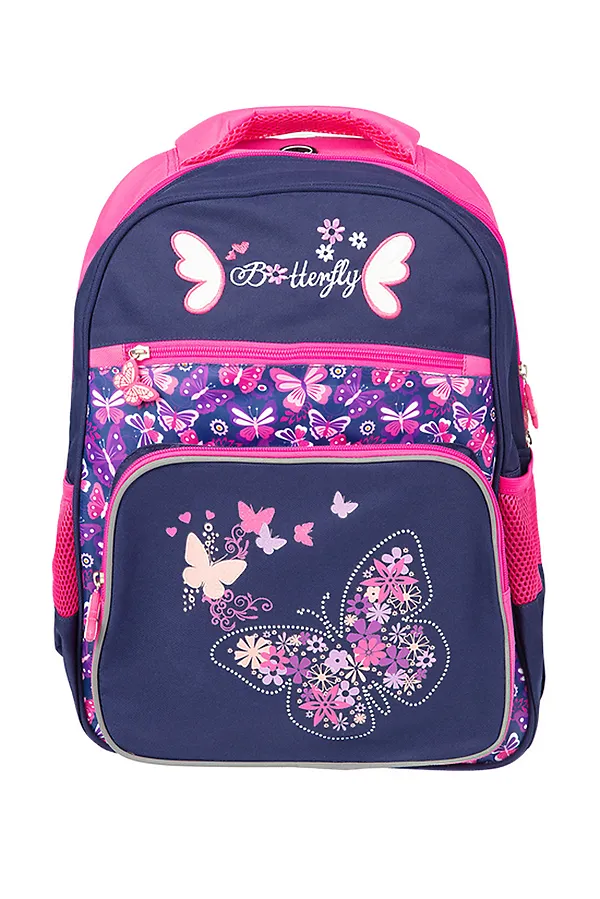 Рюкзак PLAYTODAY, темно-синий, розовый - фото 2