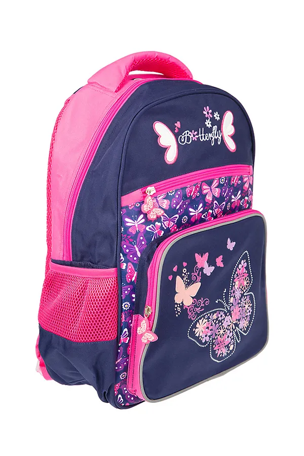 Рюкзак PLAYTODAY, темно-синий, розовый - фото 2