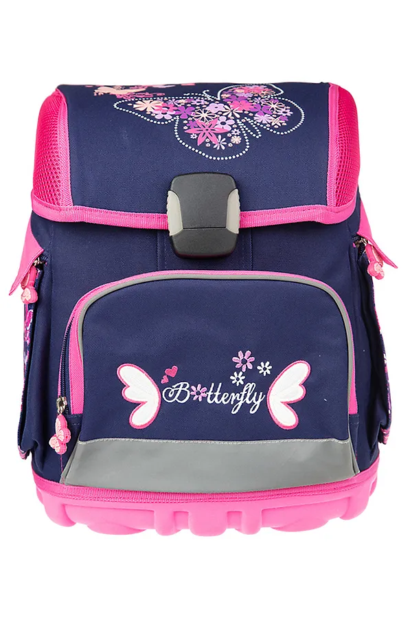 Рюкзак PLAYTODAY, темно-синий, розовый - фото 2