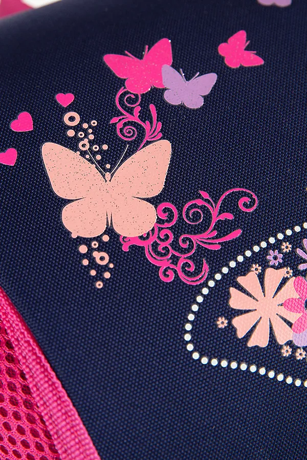 Рюкзак PLAYTODAY, темно-синий, розовый - фото 2