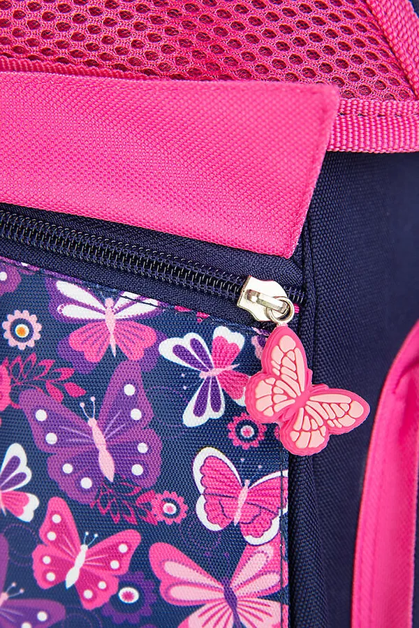 Рюкзак PLAYTODAY, темно-синий, розовый - фото 2