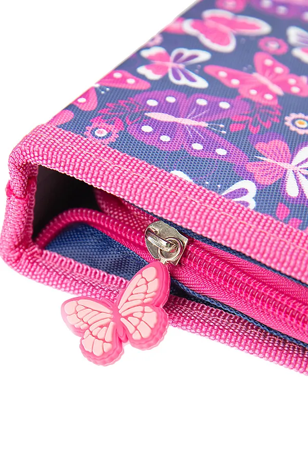 Пенал PLAYTODAY, синий, розовый, фиолетовый - фото 2